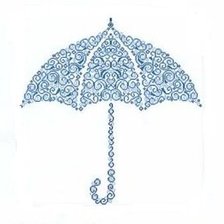 Оригинал схемы вышивки «зонтик» (№537415)