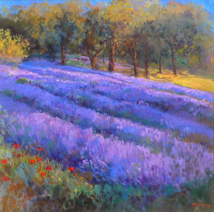 Лавандовое поле - оригинал