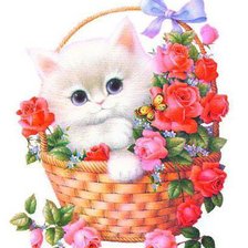 Схема вышивки «подарок»