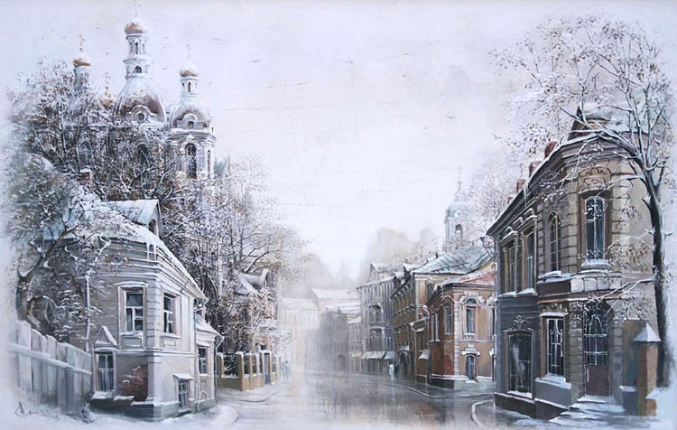 Городской пейзаж - природа - оригинал