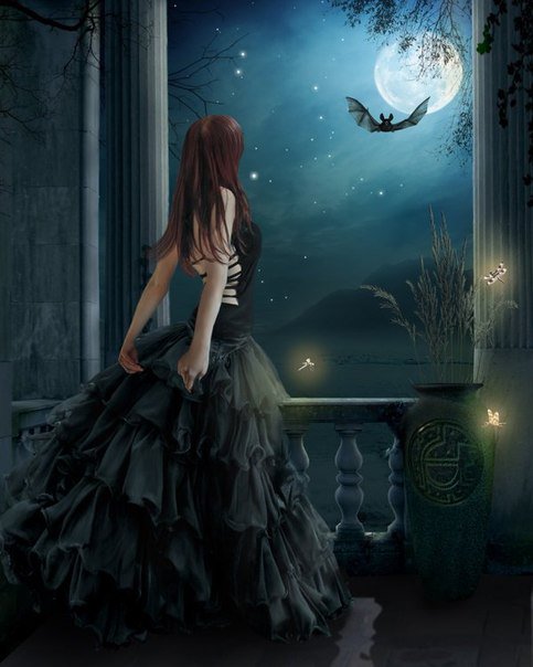 Тёмная леди - девушки - оригинал