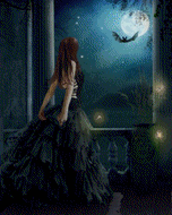 Тёмная леди - девушки - предпросмотр