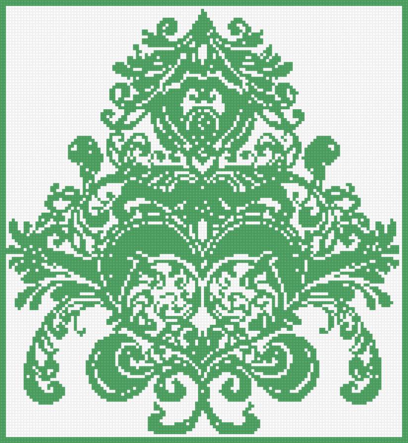 необычная елка - елка, монохром - предпросмотр