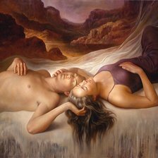 Схема вышивки «Сон»