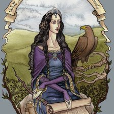 Схема вышивки «Ровена Когтевран»