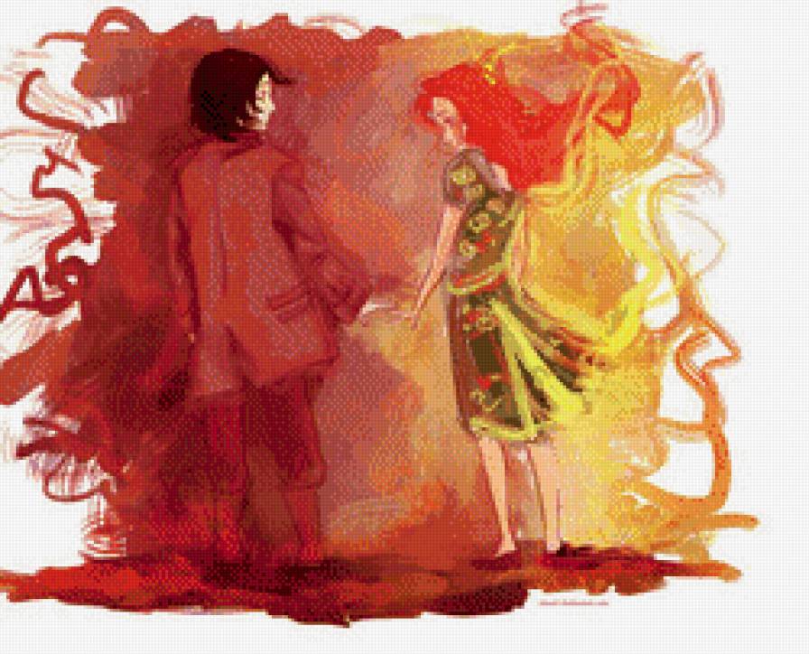 Маленькие Сев и Лил - фэнтези, гарри поттер - предпросмотр