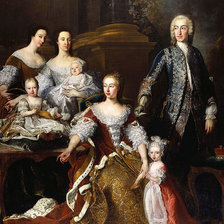 Схема вышивки «старинная картина»