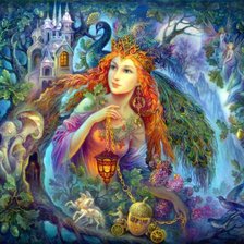 Схема вышивки «серия: феи»