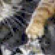 Предпросмотр схемы вышивки «джуди гибсон 40 кошка и котята» (№539340)