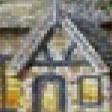 Предпросмотр схемы вышивки «домик на лесной опушке» (№539346)