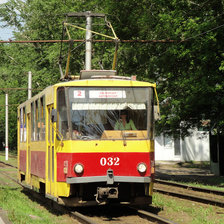 Оригинал схемы вышивки «Курский трамвай» (№539411)