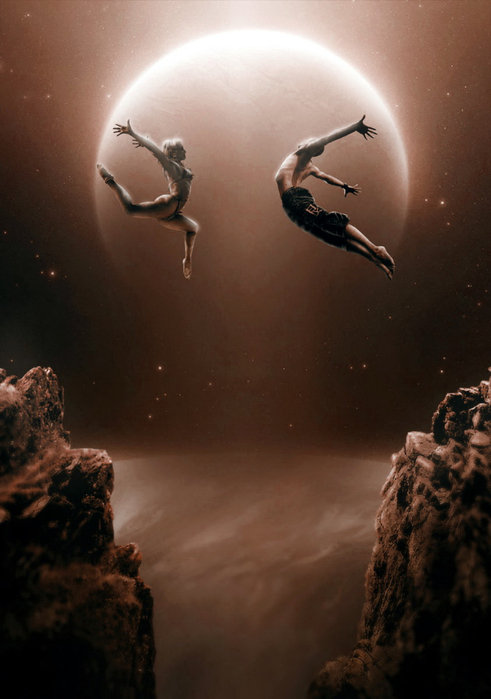 Прыжок - фэнтези, романтика, двое - оригинал