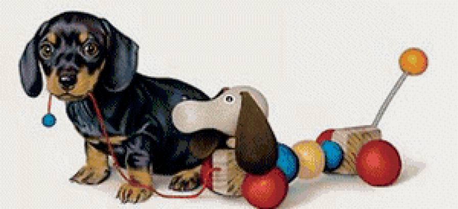 я играю - такса - предпросмотр