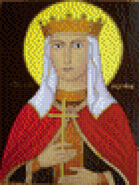 Икона Святой Людмилы - людмила, лик, икона - предпросмотр