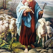 Схема вышивки «Пастырь Добрый»