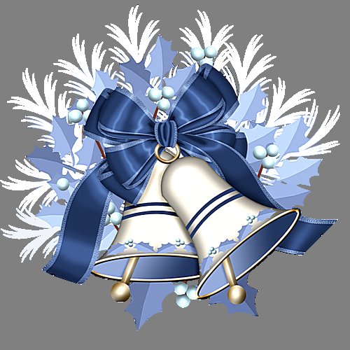 Колокольчики - колокольчики, бантик - оригинал