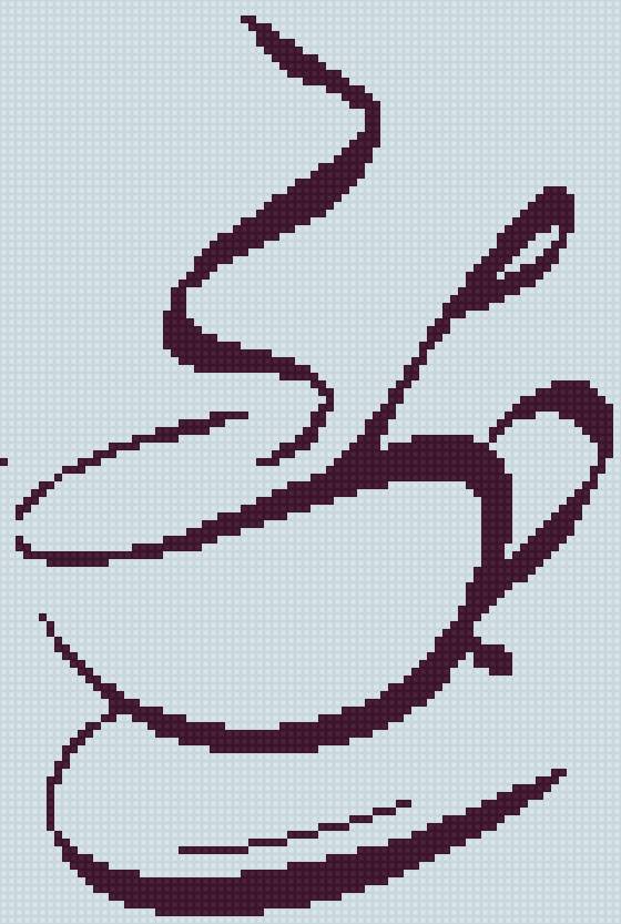 кофе - силует, кофе - предпросмотр