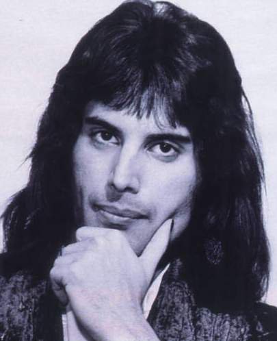 Freddie Mercury - красавчик, портрет - оригинал
