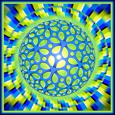 Оптическая иллюзия. Вращение.