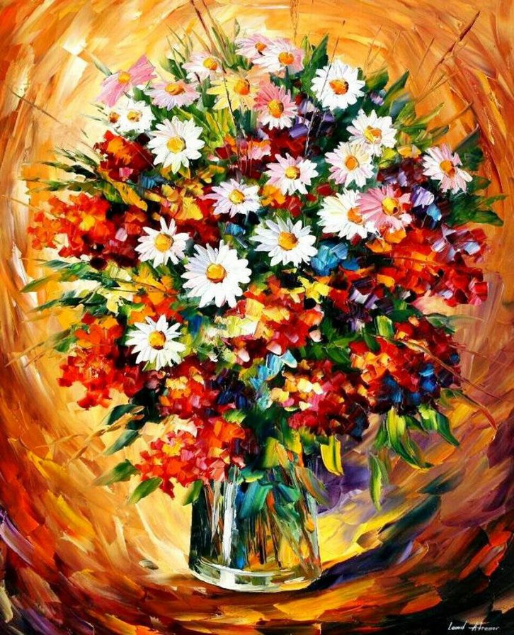 Цветы - букет - оригинал