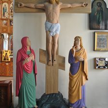 Схема вышивки «Распятие Христа»