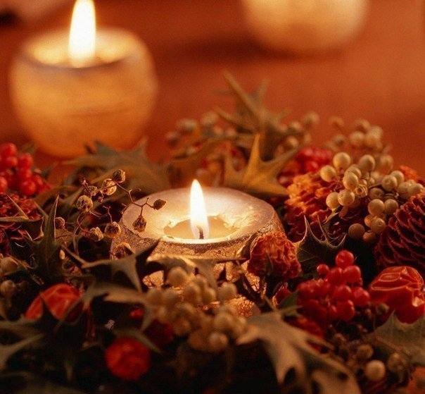 Свечи - новый год, свечи - оригинал