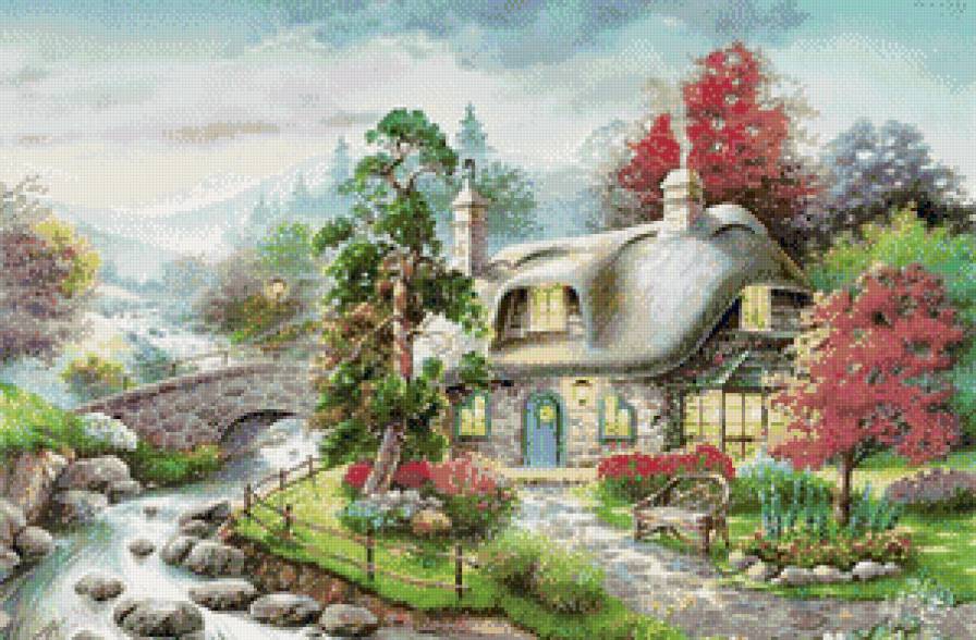 сказочный домик - предпросмотр