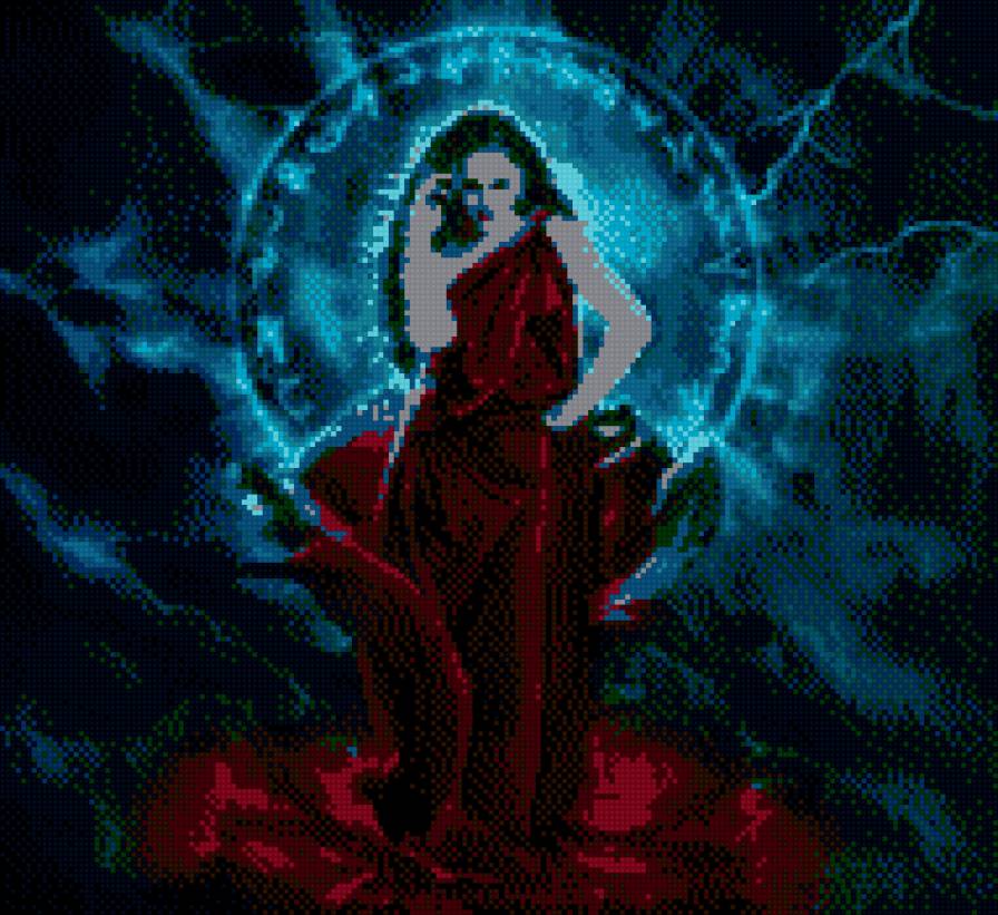 магия* - девушка, фэнтэзи - предпросмотр