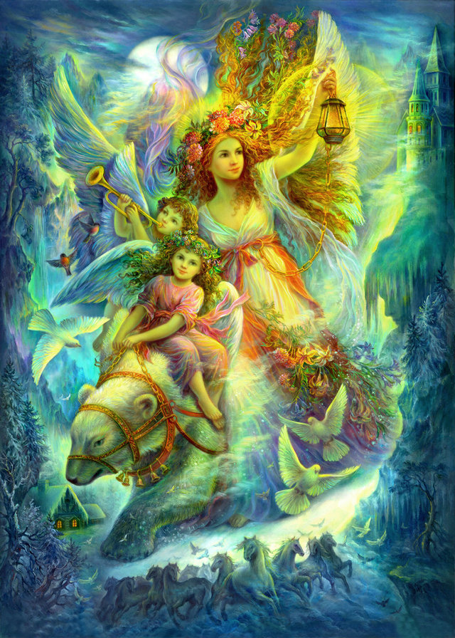 картина - красота.фентези, девушка - оригинал