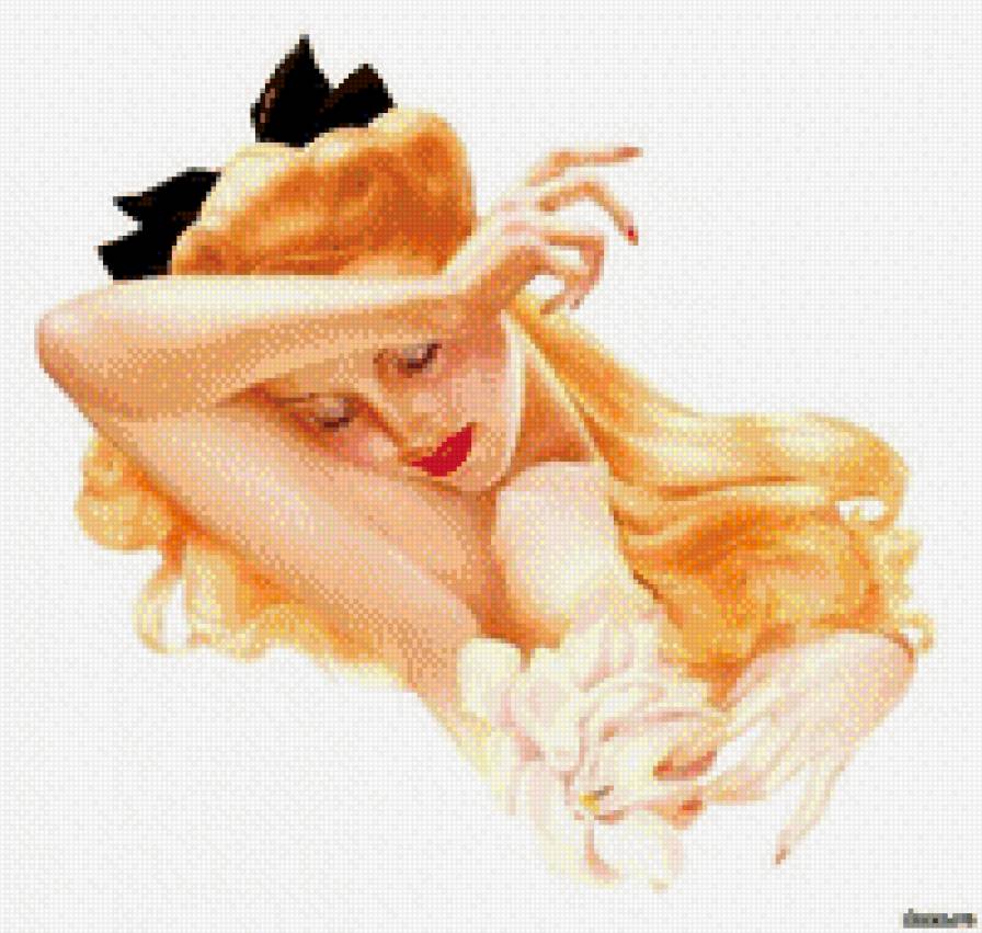 Девушка - девушка, пин - ап - предпросмотр