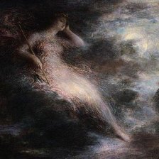 Схема вышивки «Ночь»