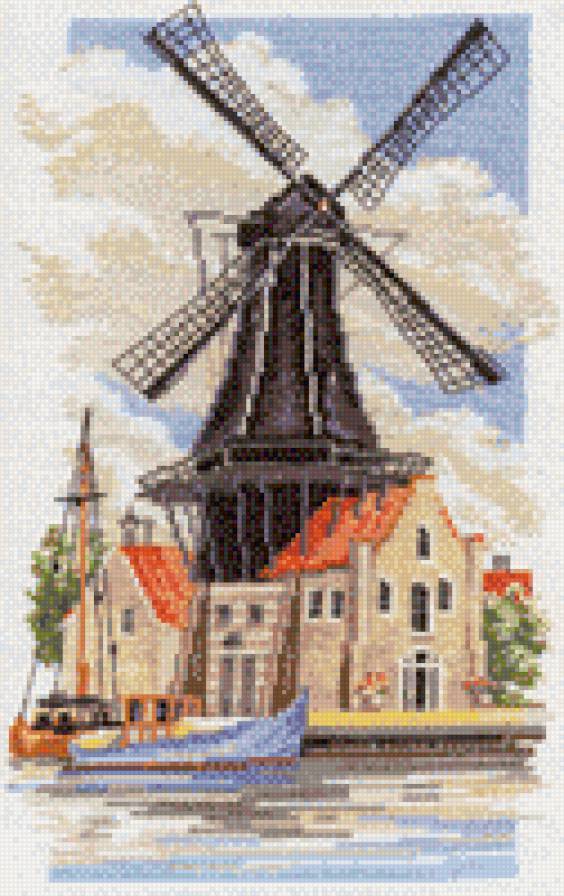 Мельница 2 - мельница, голандия - предпросмотр