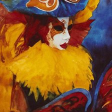 Схема вышивки «carnavale»