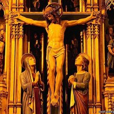 Схема вышивки «Распятие Христа»