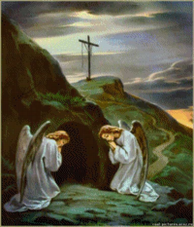 Ангелы у пещеры - предпросмотр