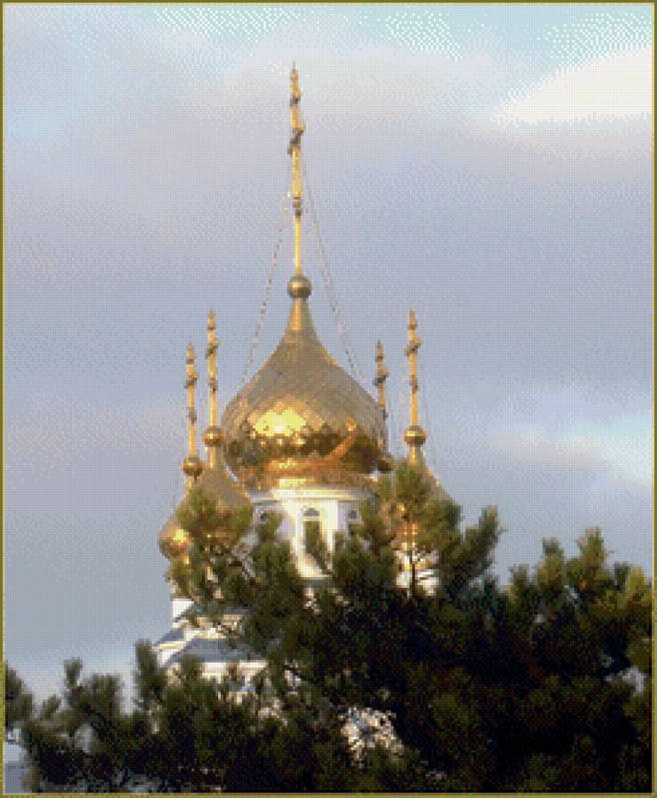 купола - сер, храмы - предпросмотр