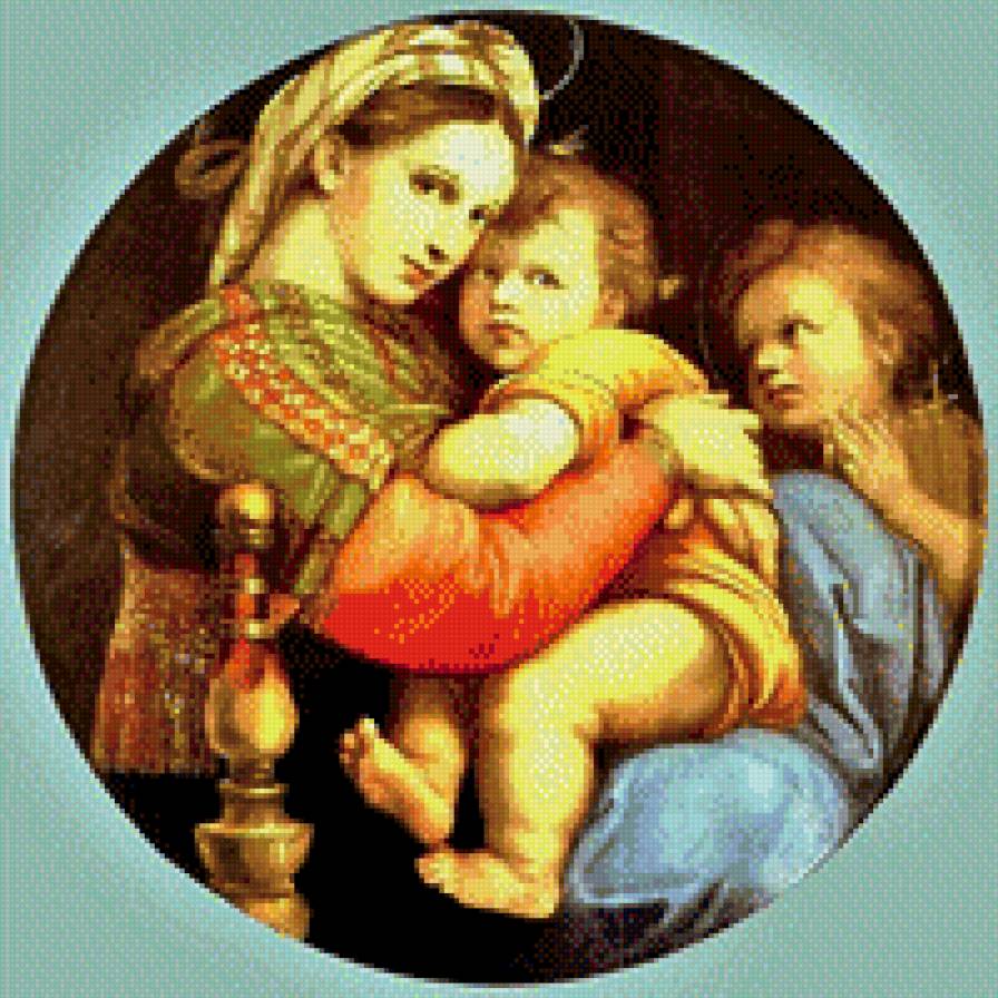 Madonna della Sedia - предпросмотр