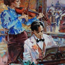 Схема вышивки «Картина»