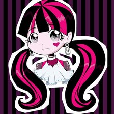 Схема вышивки «Дракулаура»