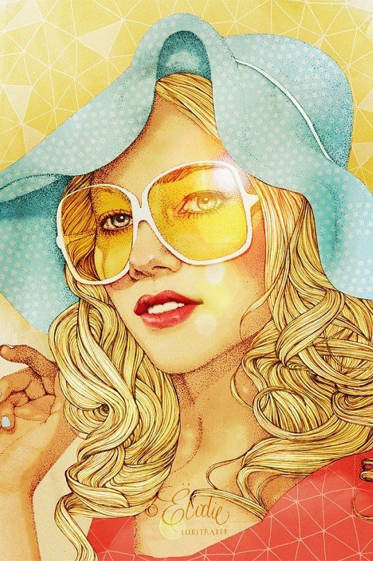 Девушка - девушка, блондинка - оригинал