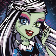 Схема вышивки «Френки Штейн»