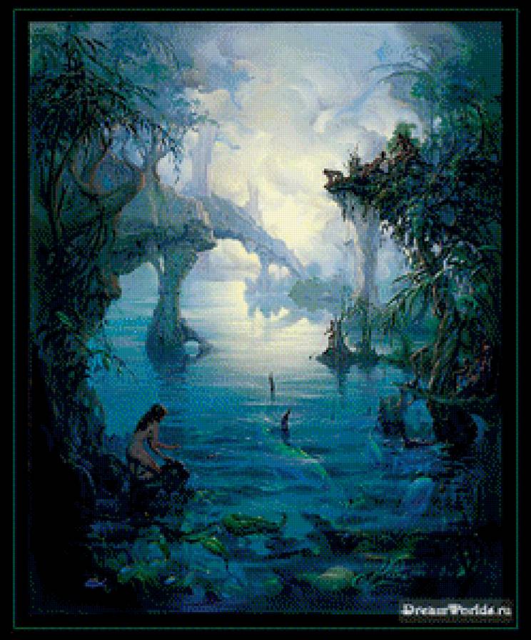 Обитель русалок - сказка, русалки - предпросмотр