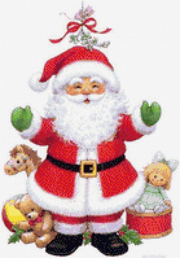 Рождество - рождество, санта - предпросмотр