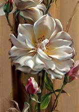 Схема вышивки «цветок нарисованный»