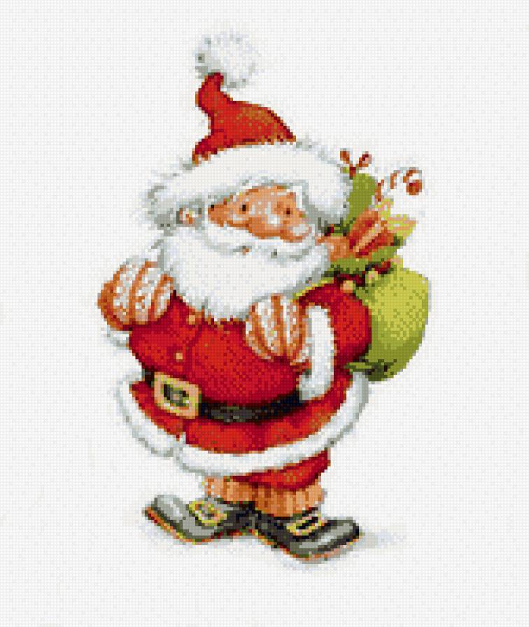 Санта - рождество, санта - предпросмотр