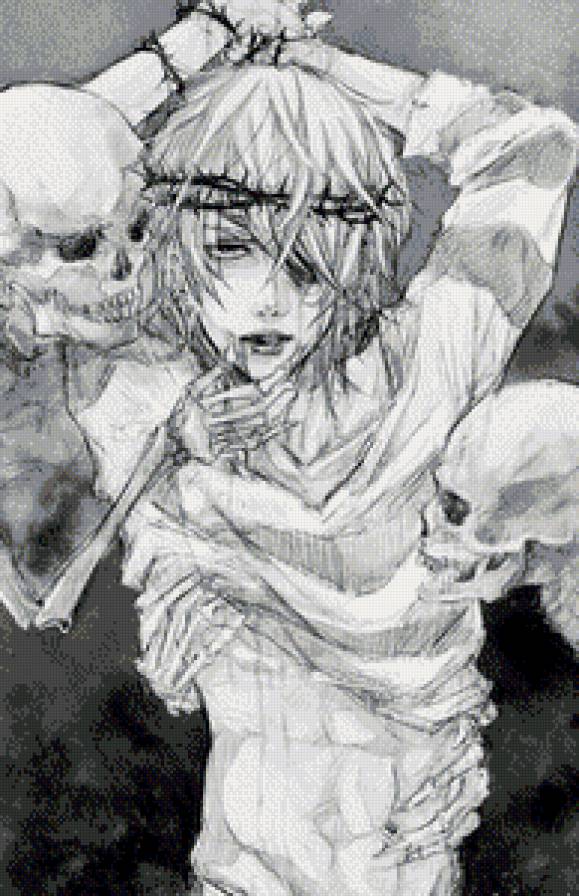 Моя смерть - мальчик, смерть, скелеты, яой - предпросмотр