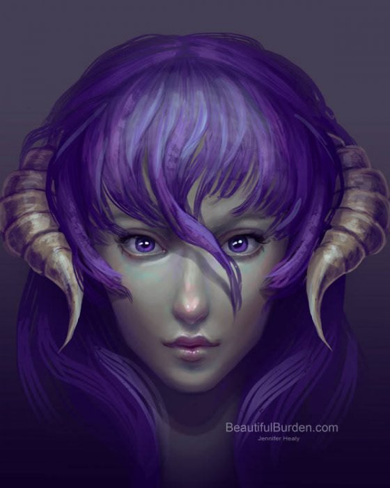 jennifer healy - живопись, рисунок, фентези - оригинал