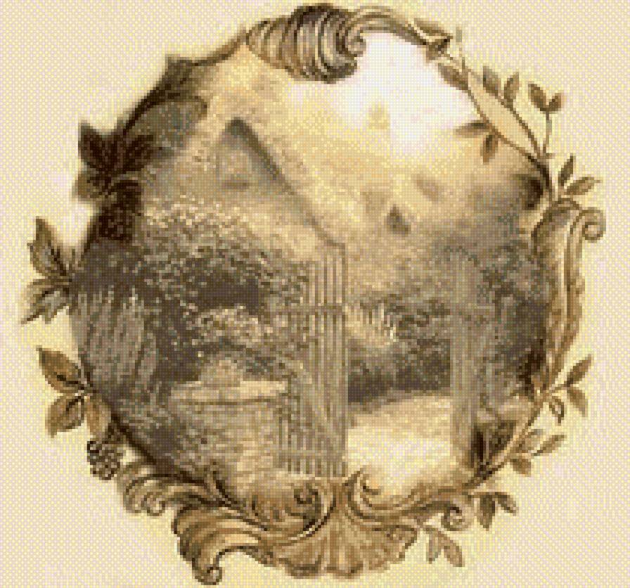 пейзаж - город, монохром, пейзаж - предпросмотр