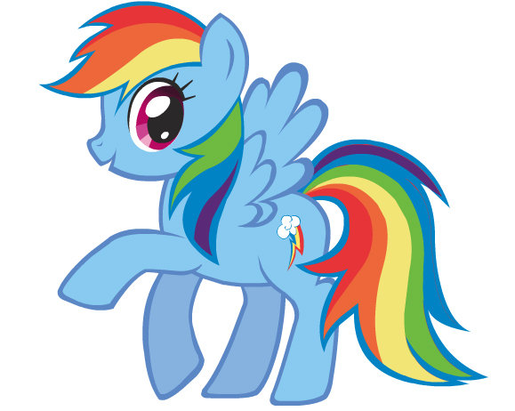 Rainbow dash - pony, rainbow dash, my little pony - оригинал