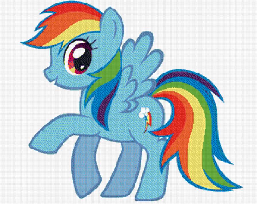 Rainbow dash - pony, rainbow dash, my little pony - предпросмотр